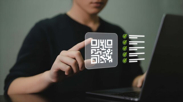 Scan the QR code with your laptop for instant access and seamless integration, unlocking a world of possibilities for business growth and innovative solutions now - Powered by Adobe