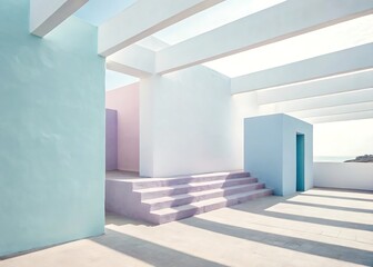empty white room