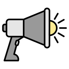 Marketing lineal color icon