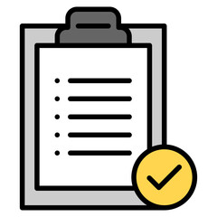 Catalog lineal color icon