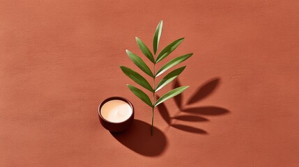 Candle & Leaf: Spa, Relaxation, Aromatherapy (60) - background nature