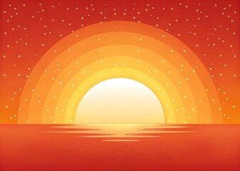 sunrise over the sea