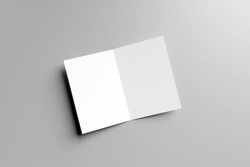 Bifold brochure mockup