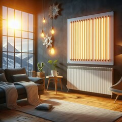 Electric Radiant spot heating applications