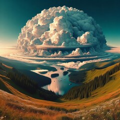 GlitchStitched Panoramas impossible landscape juxtapositions