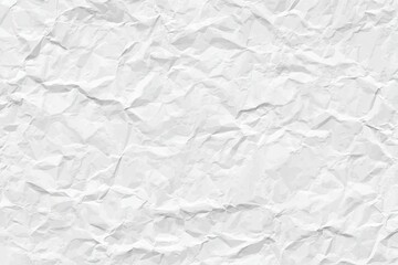 Obraz premium Crumpled white paper texture (3)