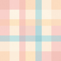 Soft pastel plaid pattern in pink tone