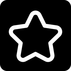 Star Rating Icon for Favorite and Quality Indication