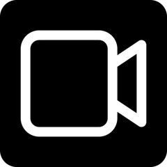 Video Camera Icon for Recording and Filming
