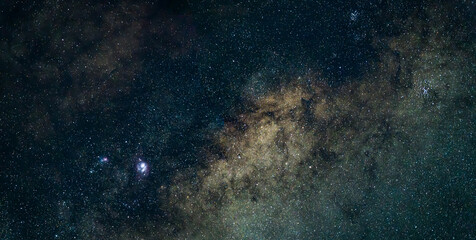 Stargazing beneath the Milky Way Galaxy
