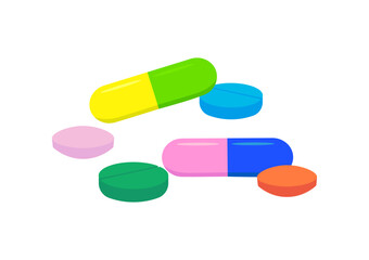 経口薬のカプセル薬と錠剤