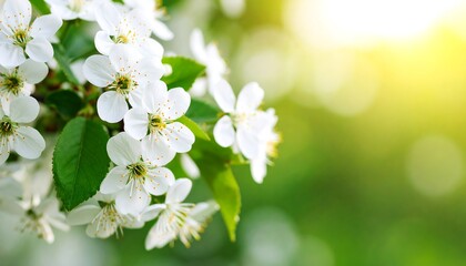 Fototapeta premium Blossoming Spring Flowers