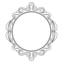 Luxury Frames circle line_2