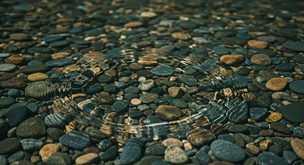 Ripples in a pebble bed