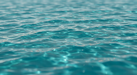 Turquoise water surface texture