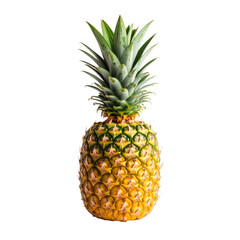 Fototapeta premium Large fresh pineapple with a spiky top