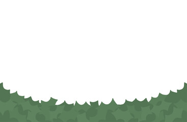 クリスマスのフレームベクターイラスト 下段