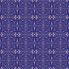 Seamless purple butterfly decoration 