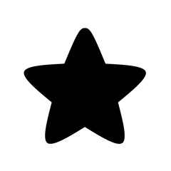 star icon vector with trendy design
