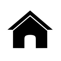 home icon vector on white background