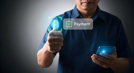 Biometric authentication for mobile payment security using fingerprint scanning technology online now
