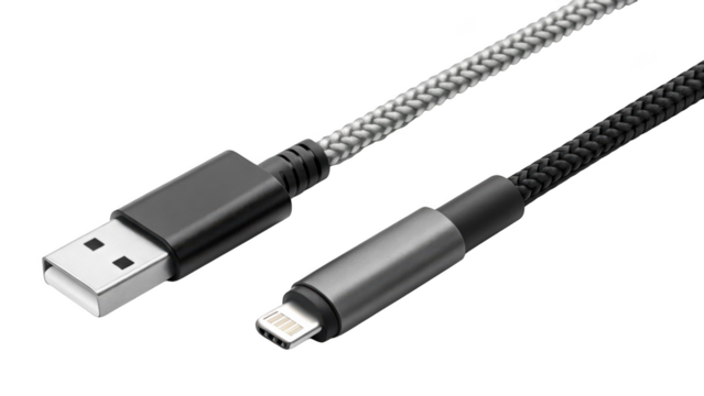 different style Electronic cigarette USB cable charge on transparent