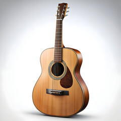 Obraz premium acoustic guitar a classic string instrument