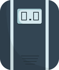 Illustration of Digital Bathroom Scale