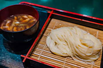 Inaniwa Udon that is famous soul food in Akita, Japan