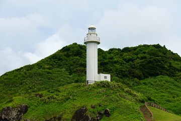 石垣島　御神崎灯台の風景