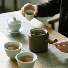 coffee in the morning