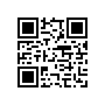 Fake QR code icon design