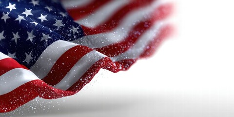 American Flag Symbol of Freedom and Patriotism