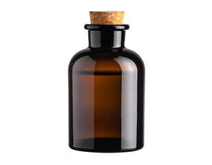 Witch potion bottle isolated on transparent background