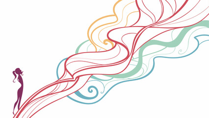 Fototapeta premium abstract floral background