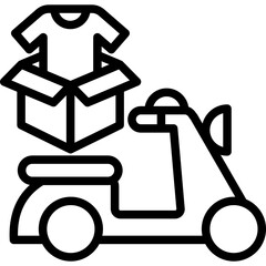 Clothing Delivery Icon