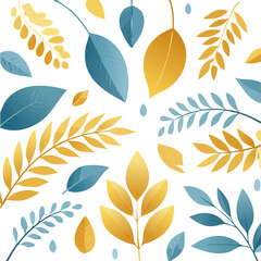 Fototapeta premium Background image that can be used as a leaf pattern, such as tiles, wallpaper, and wrapping paper