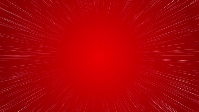  Anime Comic speed line background animation overlay , in red backround