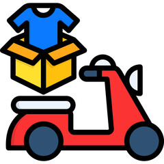 Clothing Delivery Icon