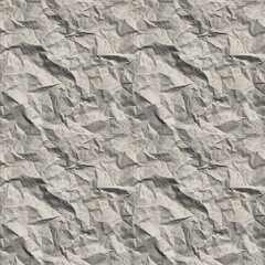 seamless pattern crumpled paper with a creases