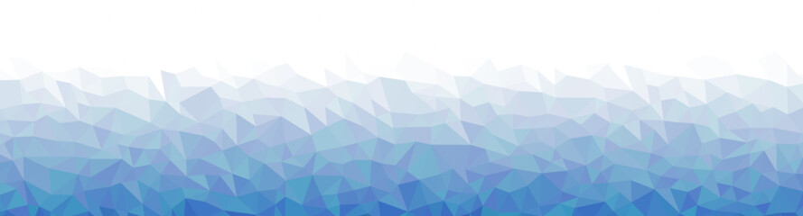 Abstract delaunay voronoi trianglify polygon gradient background illustration.