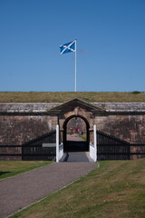 Entrance to Fort George, Inverness, Scotland