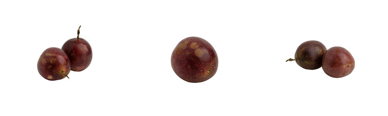 passion fruit, isolated on transparent background.