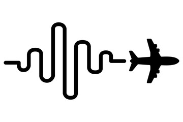 airplane travel icon