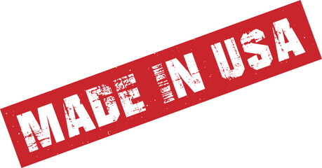 Made in USA  Grunge Rubber Stamp Vector Template	