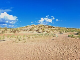 A tall dude at Yyteri Beach, Pori, Finland