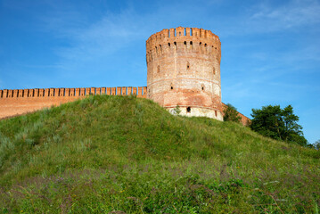 Ancient Eagle Tower close-up. Smolensk fortress, Russia © Anna