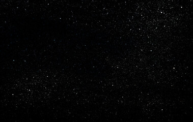 Space star shape sky night background, black starry cosmos abstract pattern dark blue science, textile cosmic galaxy astronomy decoration fantasy wallpaper landscape.