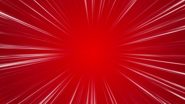  Anime Comic speed line background animation overlay , in red backround