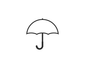 Umbrella icon. Umberella in outline style